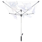 ZNTS Leifheit Rotary Clothesline LinoPush 500 Schwarz 85360 415745