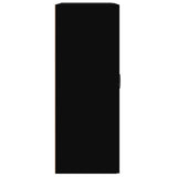 Hanging Wall Cabinet Black 69.5x32.5x90 cm 812304