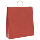 Paper Bags 250 pcs with Handles Red 45x17x48 cm 4101765