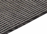Outdoor Flatweave Rug 140x200 cm Grey 340775