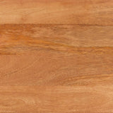 Side Cabinet Brown and Black 60x33.5x75 cm Solid Wood Mango 356809