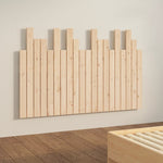 ZNTS Wall Headboard 127.5x3x80 cm Solid Wood Pine 824788