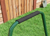 63 L Heavy Duty Water Or Sand Filled 30cm Garden Steel Lawn Roller Drum - Dark Green T3398P325124