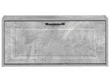 Wall-Mounted Shoe Cabinet UTRECHT 71 x 17 x 43 cm Concrete Grey 897728