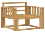 Outdoor Sofa Set Solid Acacia Wood White 3438968