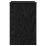 Coffee Table 3 pcs Black Oak Engineered wood 883536