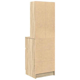 Bedside Cabinet Sonoma Oak 39x35x125 cm Engineered Wood 861312