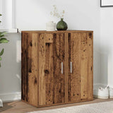 Shoe Cabinets 2 pcs Old Wood 32x35x70 cm Engineered Wood 856705
