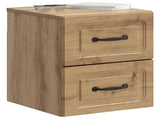 Wall-Mounted Bedside Cabinet Artisan Oak 34.5 x 33 x 40 cm 899333