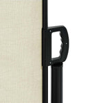 Retractable Side Awning Cream 140x500 cm 4004415