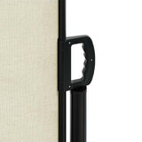 Retractable Side Awning Cream 140x500 cm 4004415