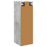Wall-mounted Bathroom Cabinet Concrete Grey 33 x 34.5 x 100 cm 890655