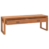 TV Cabinet 140x40x45 cm Teak Wood 325273