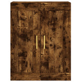 Highboard Smoked Oak 69.5x34x180 cm Engineered Wood 3199742