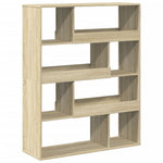 Bookcase Sonoma Oak 100x33x125.5 cm Engineered Wood 3309332