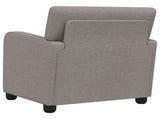 Armchair Taupe Fabric 42043399