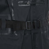 Chest Waders with Boots and Belt Black Size 40 4017001