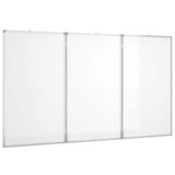 Magnetic Whiteboard Foldable 150x80x1.7 cm Aluminium 4005360