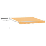 Electric Retractable Awning Sand 100% Polyester and Aluminium 3426220
