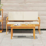 Coffee Table Brown Solid Acacia wood 4106463