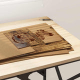 Decor Panels 50 pcs Smoked Oak 30 x 42 x 0.27 cm 885592