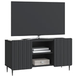 TV Cabinet Black 102 x 34.5 x 52 cm Engineered Wood 894466