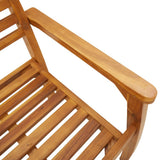 Garden Chairs 2 pcs 59x55x85 cm Solid Wood Acacia 4004912