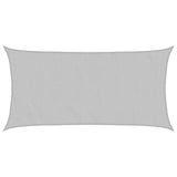 Sun Shade Sail Light Grey 5x2.5 m 100% Polyester Oxford 4000544