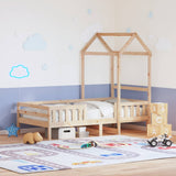 Bed Frame with Roof without Mattress 90x200 cm 3282159