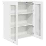 Hanging Cabinet White 80 x 31 x 100 cm Engineered Wood 884394