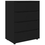 Storage Cabinets Black 80 x 48 x 105 cm Engineered Wood 3406226