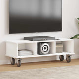 TV Stand White 100 x 35 x 35 cm Engineered Wood 891032