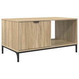 Coffee Table Sonoma Oak 90 x 49 x 46 cm Engineered Wood 883446