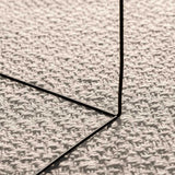 Rug ZIZUR Cream 240x340 cm Jute Look Indoor and Outdoor 4010370