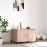 Coffee Table Pink 68x50x43.5 cm Steel 846687