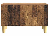 Coffee Table Old Wood 50 x 49 x 40 cm Engineered Wood 895203