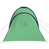 Camping Tent 6 Persons Blue and Green 93184