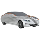Car Cover for Sedan Hail Protection Full M Grey and Silver 4008944