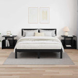 TV Stand 2 pcs Black Oak 50 x 35 x 45 cm Engineered Wood 891003