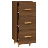 Sideboard Brown Oak 34.5x34x90 cm Engineered Wood 817410
