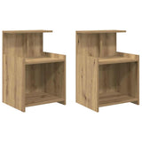 Bedside Cabinet 2 pcs Artisan Oak 40 x 35 x 60 cm 875137