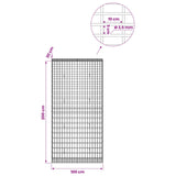 Gabion with 3.5 mm Wire and 5x10 cm Mesh 100x30x200 cm 3462764