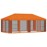 Gazebo Cover with Sidewalls Orange 600.5 x 300.5 cm Polyester 900443