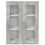 Hanging Cabinet Concrete Grey 60 x 31 x 80 cm Engineered Wood 884317
