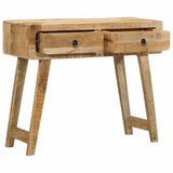 Console Table 90x32x75 cm Solid Wood Rough Mango 4104519