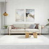 Coffee Tables 2 pcs Concrete Grey 50x50x40 cm Engineered Wood 829357