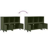 Sideboard Olive Green 100.5x39x72 cm Steel 846738