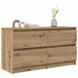 TV Cabinet Artisan Oak 100x35x54 cm Engineered Wood 861804