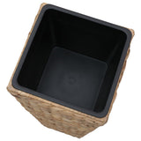 Raised Beds 3 pcs Water Hyacinth Brown 45568