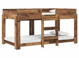 Bunk Bed for Kids Old Wood 80 x 160 cm Engineered Wood 3410553